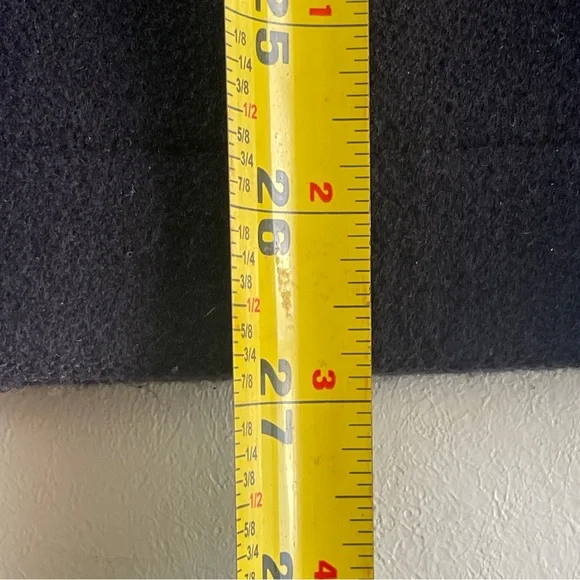 Gap Men's Black / Very dark Navy Peacoat in Size L - Picture 5 of 7